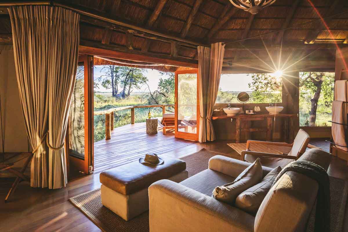 Explore and Travel Africa-Camp Moremi Authentic Botswana Safari