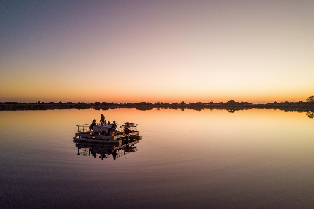 Explore and Travel Africa- Xugana Island Lodge Authentic Botswana Safari