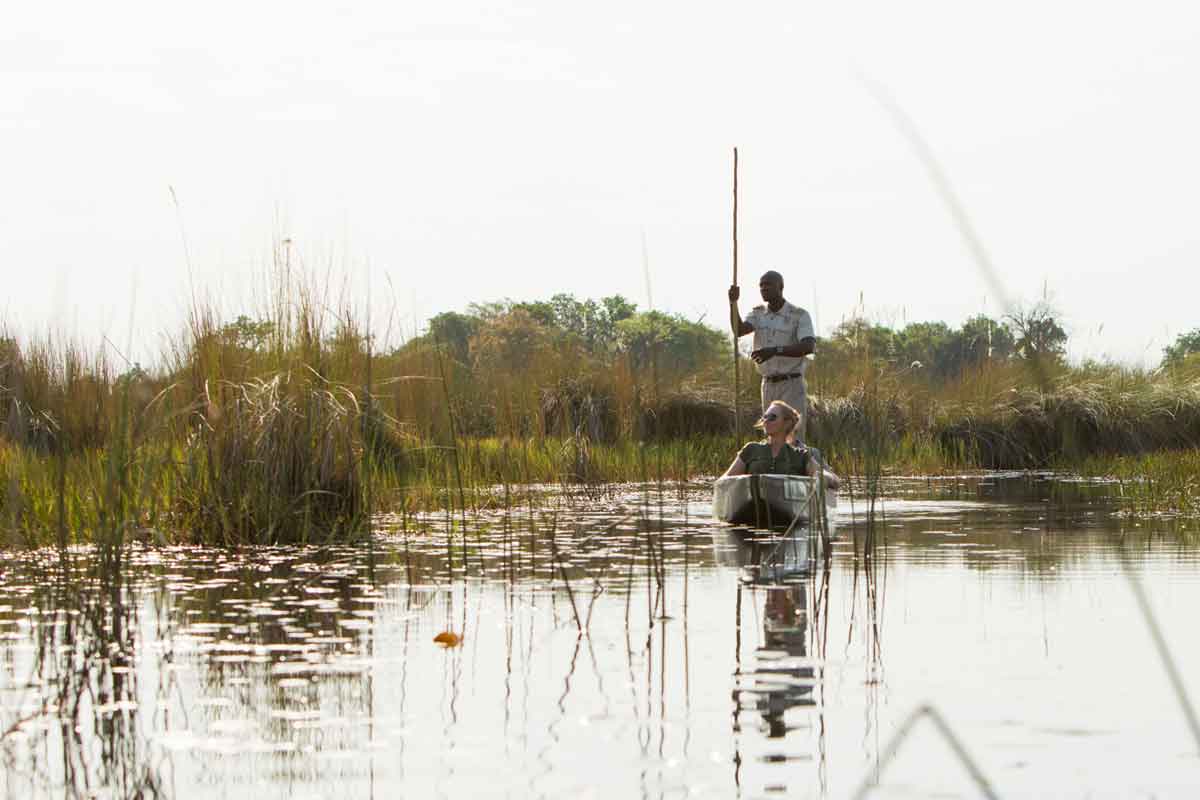 Explore and Travel Africa- Xugana Island Lodge Authentic Botswana Safari