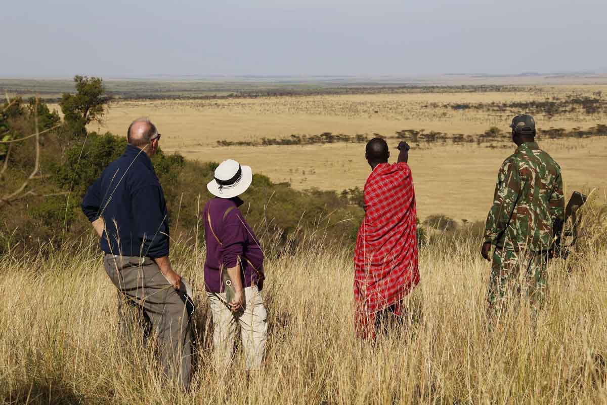 Explore & Travel Africa - Masai Mara Walking Safari - Kicheche Bush Camp