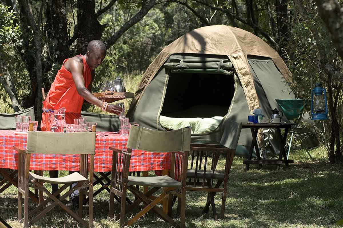 Explore & Travel Africa - Masai Mara Walking Safari - Kicheche fly camp 