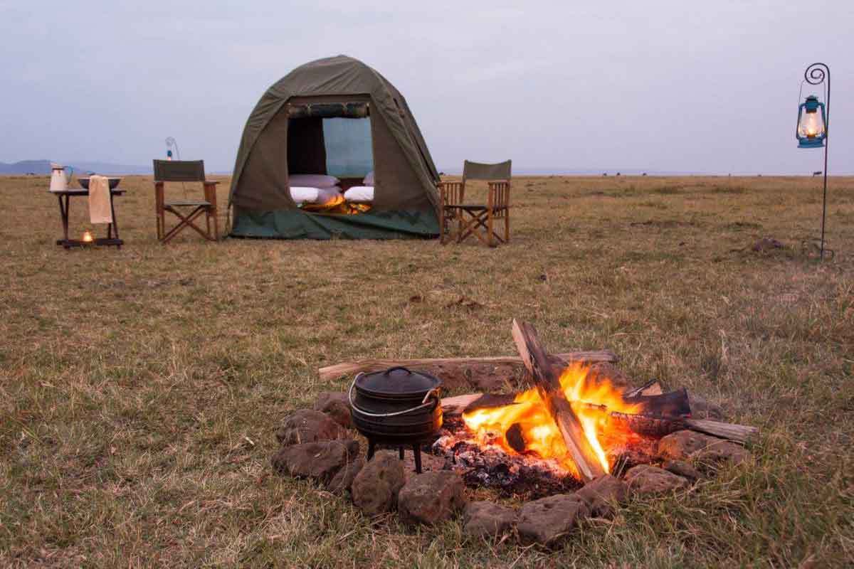 Explore & Travel Africa - Masai Mara Walking Safari - Kicheche fly camp 