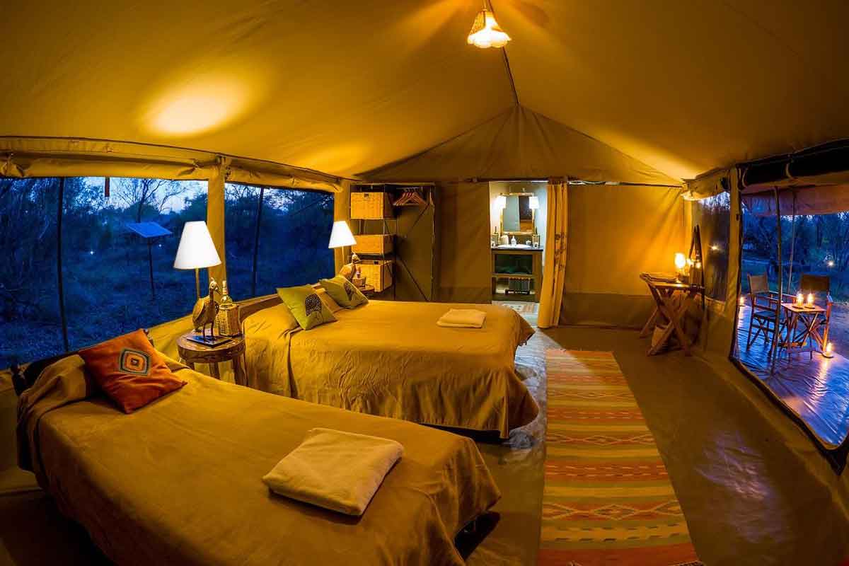 Explore and Travel Africa - Highlights of Kenya Safari Porini Amboseli Camp