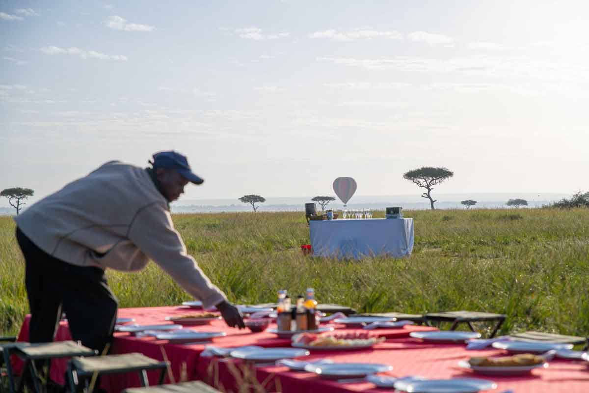 Hot Air Balloon Safari