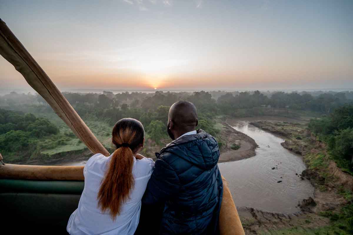 Hot Air Balloon Safari