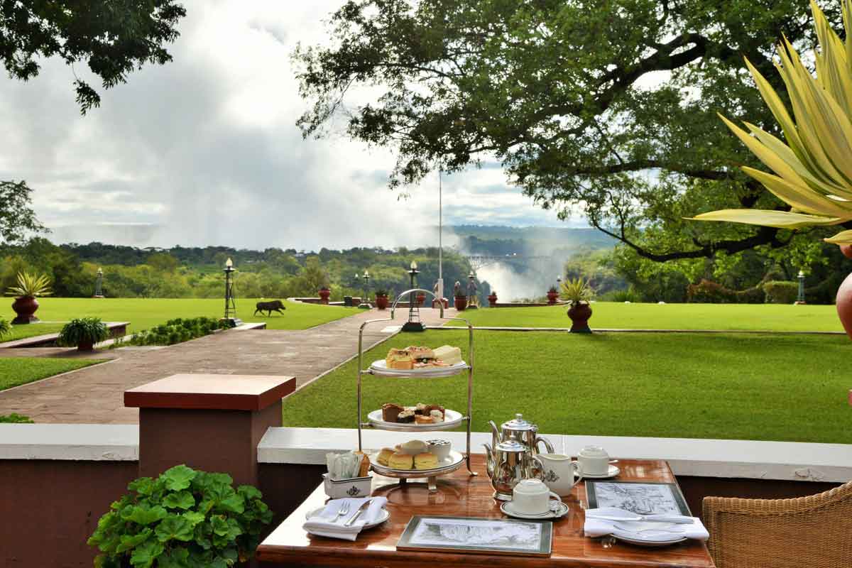 Highlights of Zimbabwe Safari The Victoria Falls Hotel 