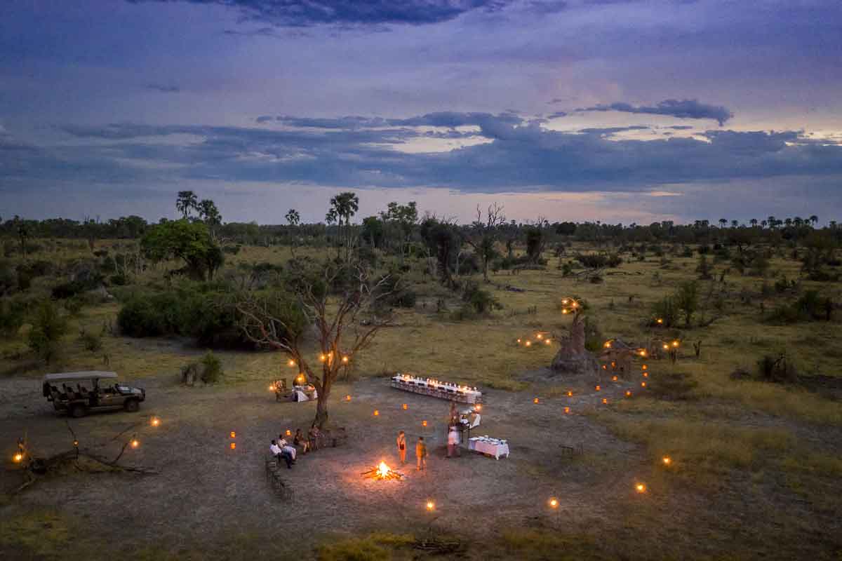 Machaba Safaris Highlights of Botswana Gomoti Plains Camp