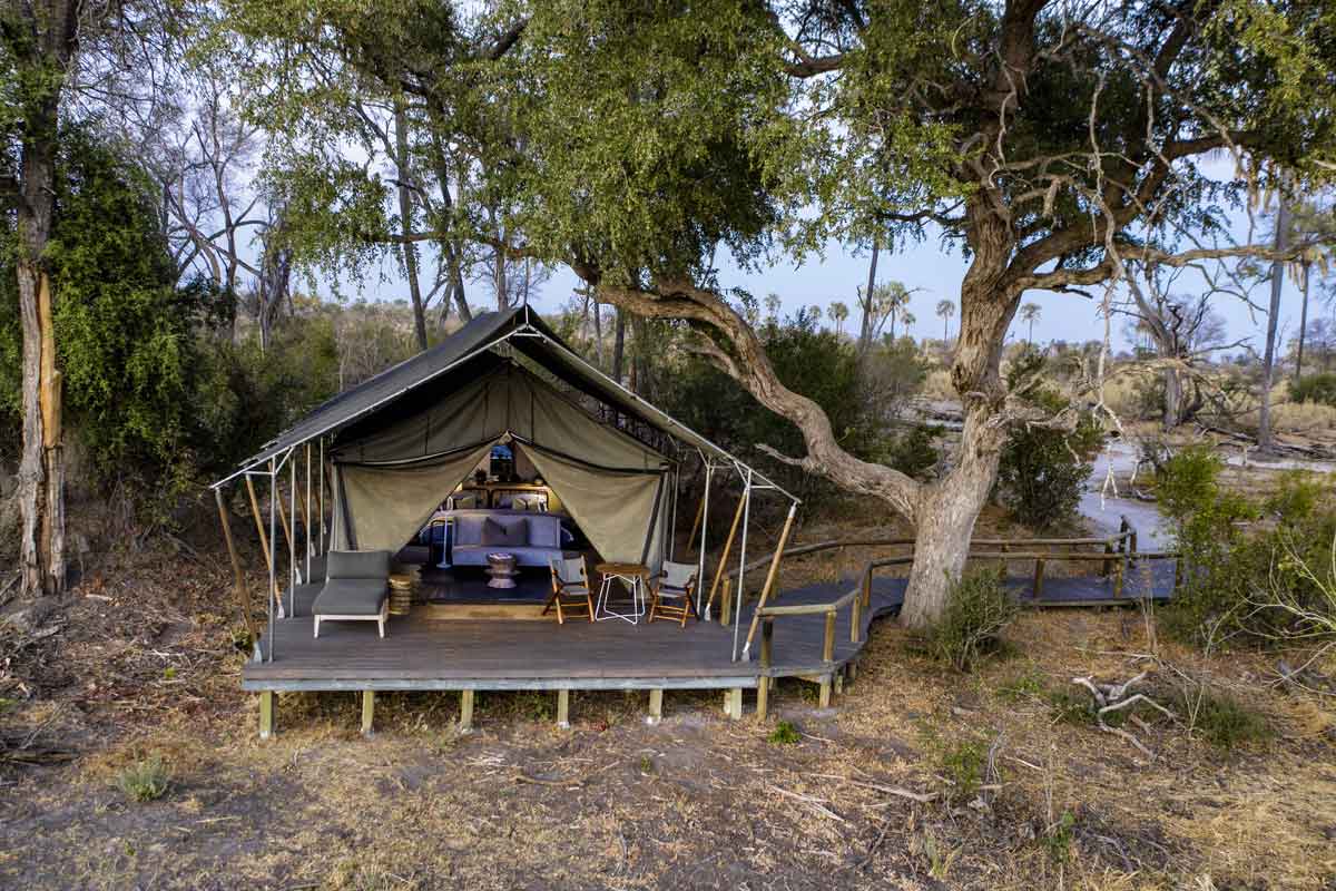 Machaba Safaris Highlights of Botswana Gomoti Plains Camp