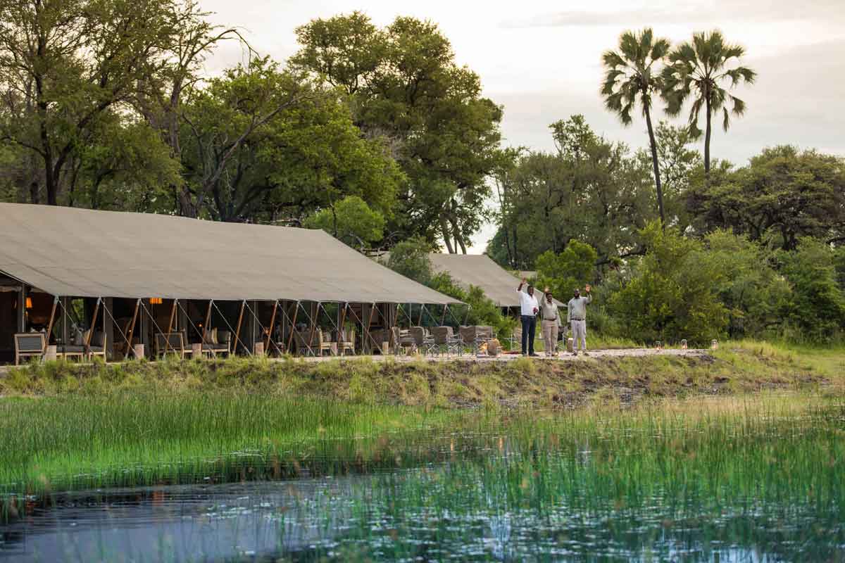 Machaba Safaris Highlights of Botswana Gomoti Plains Camp