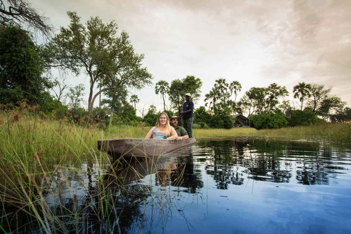 Machaba Safaris Highlights of Botswana Gomoti Plains Camp