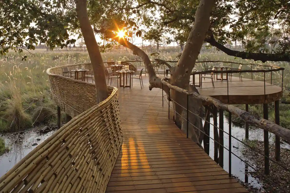 andBeyond Sandibe Okavango Safari Lodge