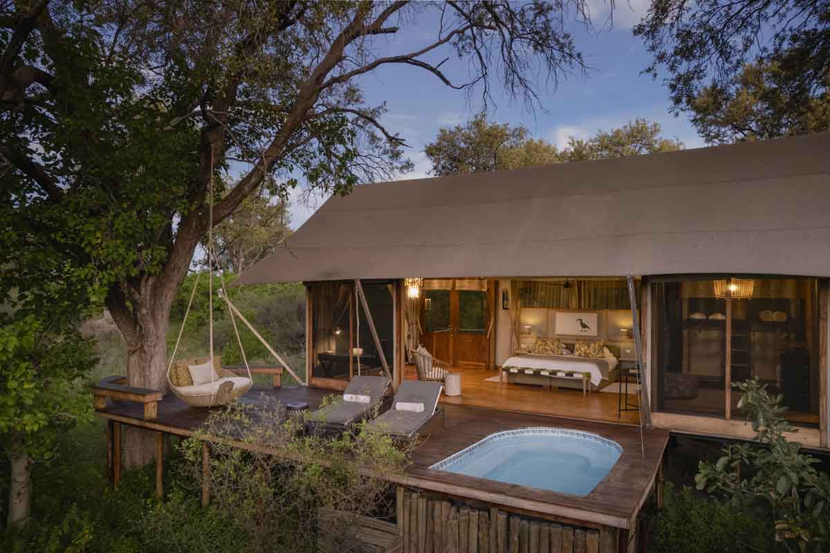 Okavango & Makgadikgadi Pans Safari-Tuludi Camp